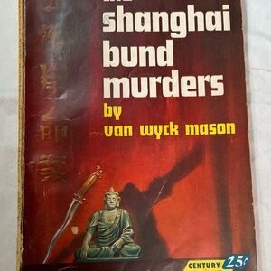 Vintage Mystery Novel with Red Cover